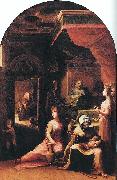 BECCAFUMI, Domenico Birth of the Virgin dfgf china oil painting reproduction